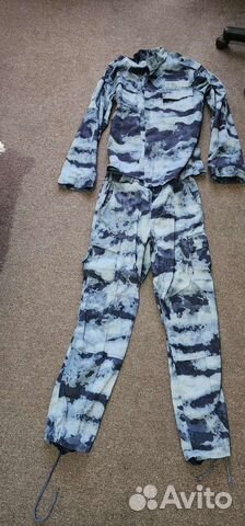 Офисная военная форма синяя