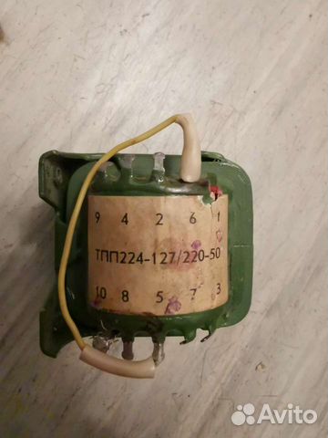 Трансформатор тпп 224-127