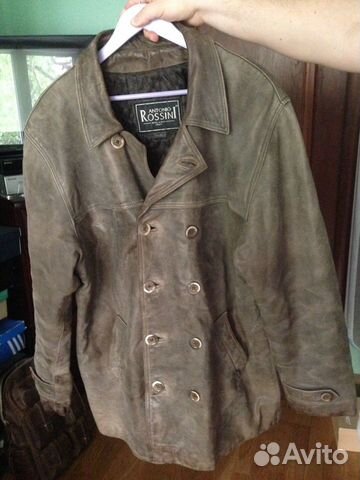 Куртка мужская из нубука
