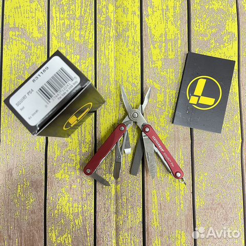 Мультитул Leatherman Squirt PS4 Red 831189