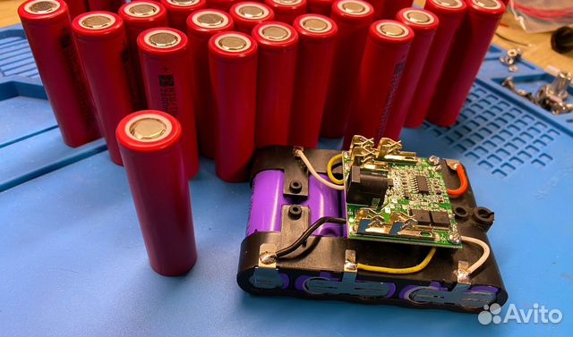 Ремонт аккумуляторов для шуруповертов, пылесосов