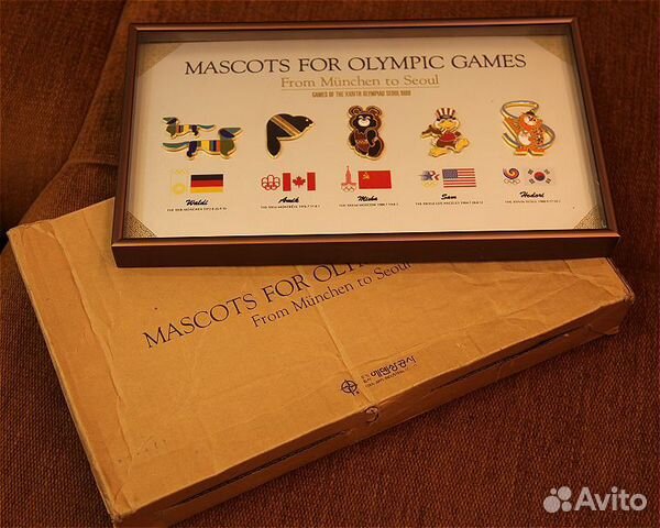 Мишка Олимпийский,Очень редкий набор RRR