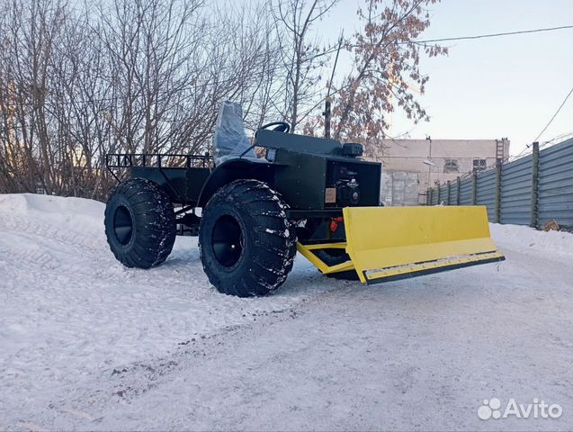 Вездеход для чистки снега