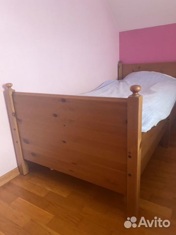 Кровать икея 180 *80 с матрасом