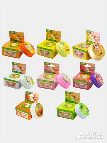 Зубная паста травяная