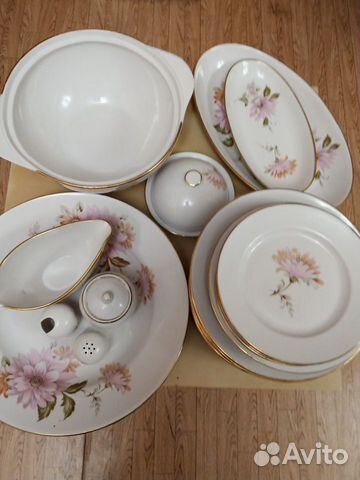 Сервиз столовый времен СССР