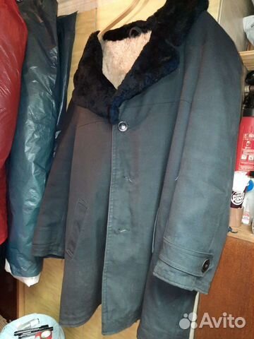 Тулуп армейский из шерсти козы