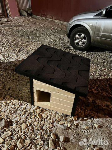 Будка уличная для кошки/собаки теплая