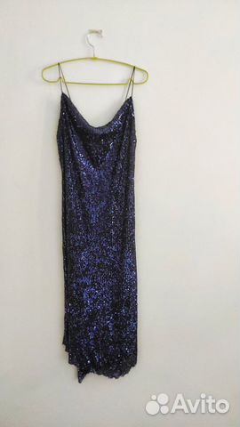 Вечернее платье Zara (44 S) с пайетками