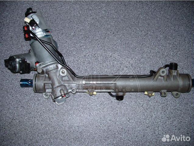 Рулевая рейка BMW E60 4 датчика AFS активная