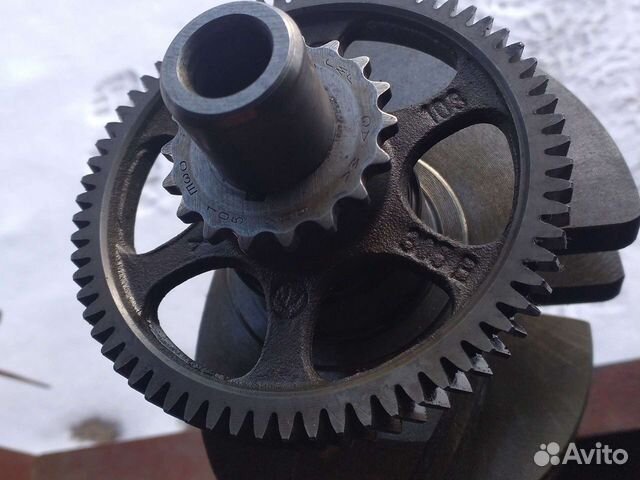 Skoda Fabia 1,2 12V шестерня 030103305Е коленвал