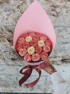 Шоколадные розы, съедобный букет