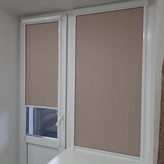 Жалюзи рулонные с направляющими