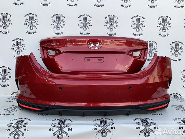 Ноускат задней части Hyundai Solaris 2 Рестайлинг