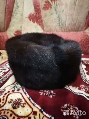 Шапка норковая женская как новая