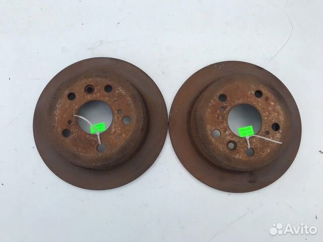 Диски тормозные задние Toyota Camry
