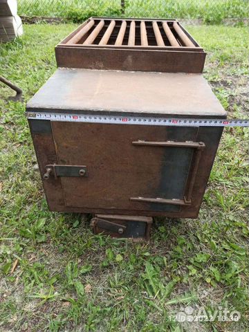 Печь для бани с баком СССР