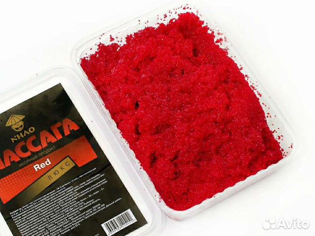 Икра масаго Nhao красная 500 грамм