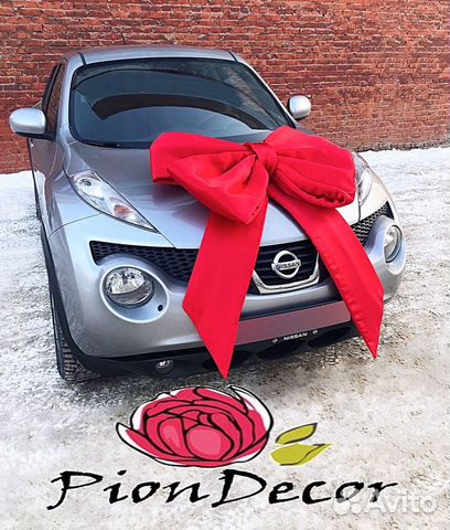 Подарочный бант на машину