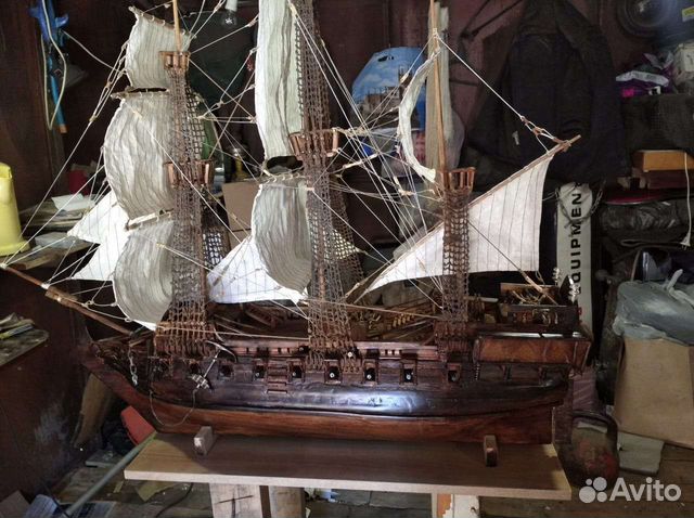 Испанский галеон корабль ручная сборка