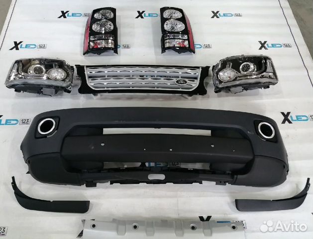 Комплект рестайлинга range rover