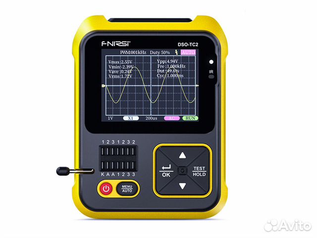 LCR осциллограф fnirsi DSO-TC2 DSO-TC3(ESR)