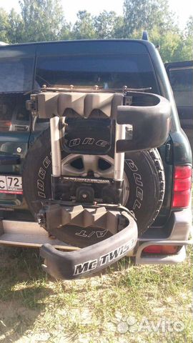 Багажник для лыж на запасное колесо Terzo Itali