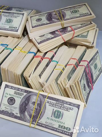 20 пачек 100 Долларов старого образца