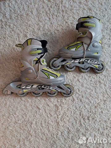 Роликовые коньки детские раздвижные