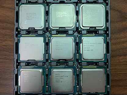 Процессоры Intel i7, i5, i3, Core 2 Quad / Duo