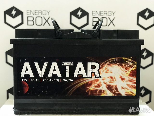 90Ah Аккумулятор 12V 6CT-90.1 Avatar Ca/Ca 740A