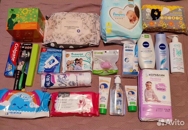 Готовая сумка в роддом