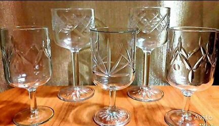 Старинная Фруктовница. Рюмки