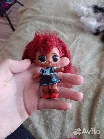 Кукла лол с волосами