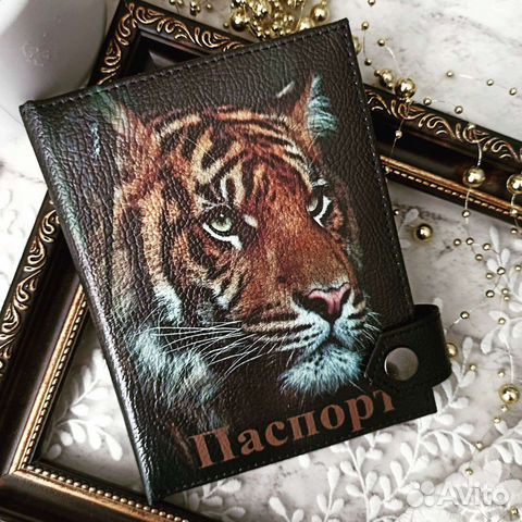 Обложка на паспорт ручная работа