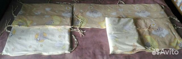 Бортики на кроватку