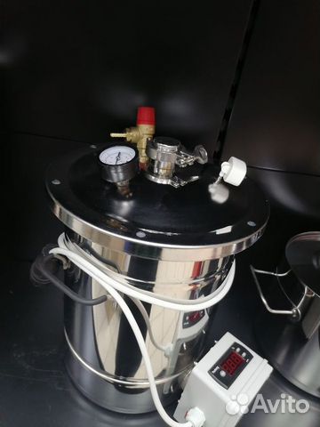 Автоклав Булат 18л. с блоком Управления +7 зажимов
