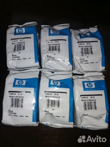 Картридж HP 21 c9351ae (black)
