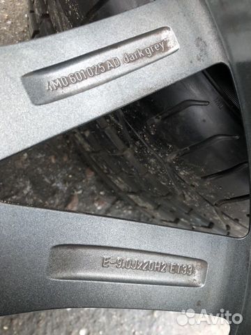 Комплект б/у оригинальных колёс для Audi Q7 R20