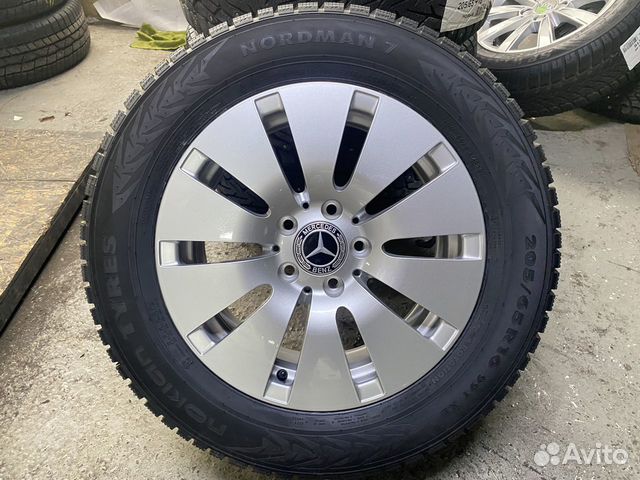 Новые Оригинальные колеса Mercedes W213 R16 Зима
