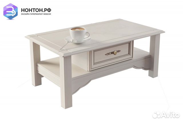 Журнальный стол Сатурн-М 03 вудлайн кремовый / сан