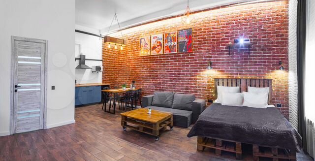 Квартира-студия, 45 м², 1/1 эт.