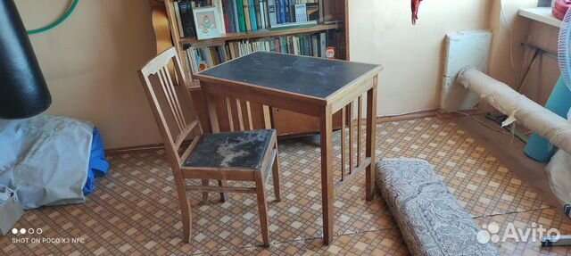 Стол и стул 1940-50 гг