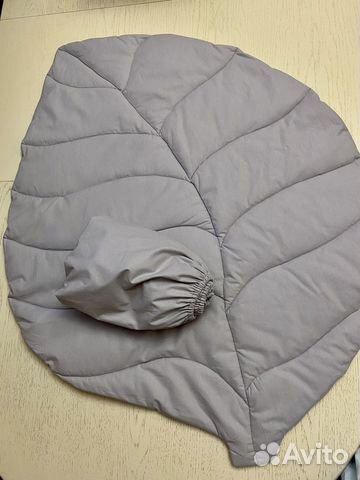 Плед листик детский для новорождённых