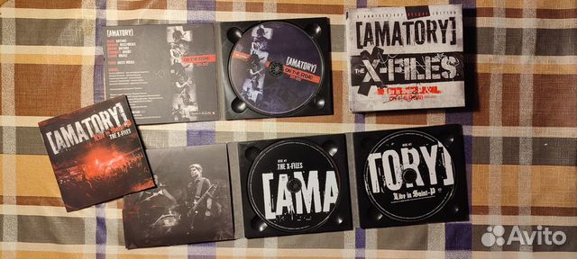 Amatory - X-Files (CD/2DVD) номерные