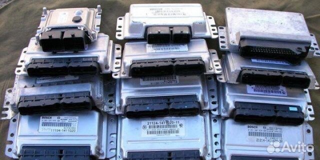 Эбу, мозги, блоки управления двигателем на а/м ваз