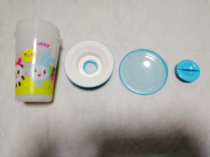 Стакан непроливайка малышарики