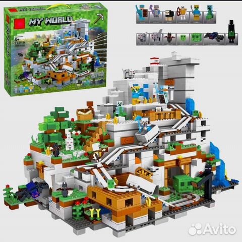 Конструктор minecraft My world 