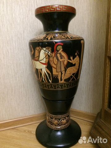 Напольная ваза, ручная работа