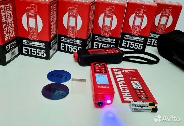 Etari ET 555 PRO + чехол Проф толщиномеры V-2.0